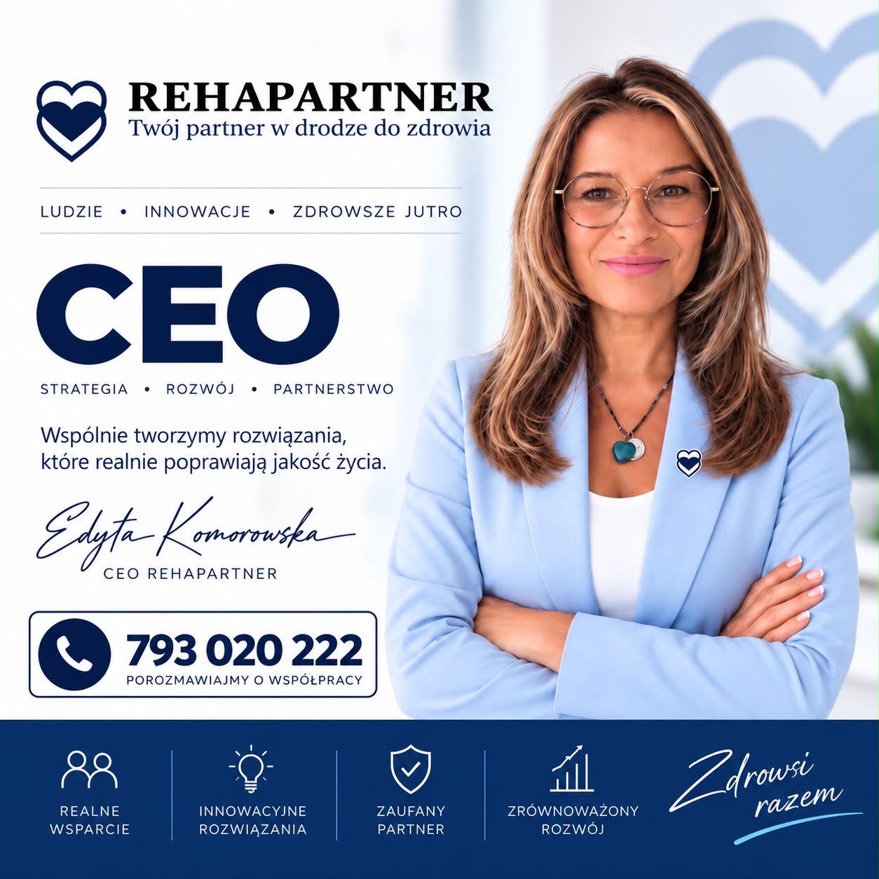 Edyta Komorowska – zespół RehaPartner