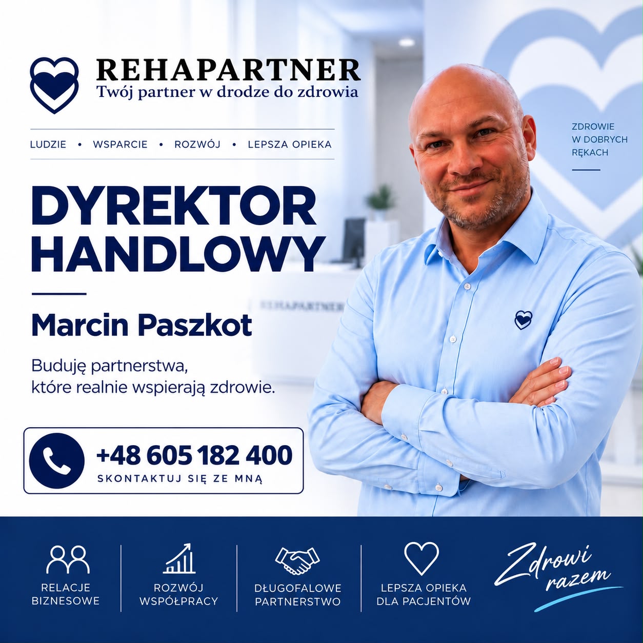 Marcin Paszkot – zespół RehaPartner